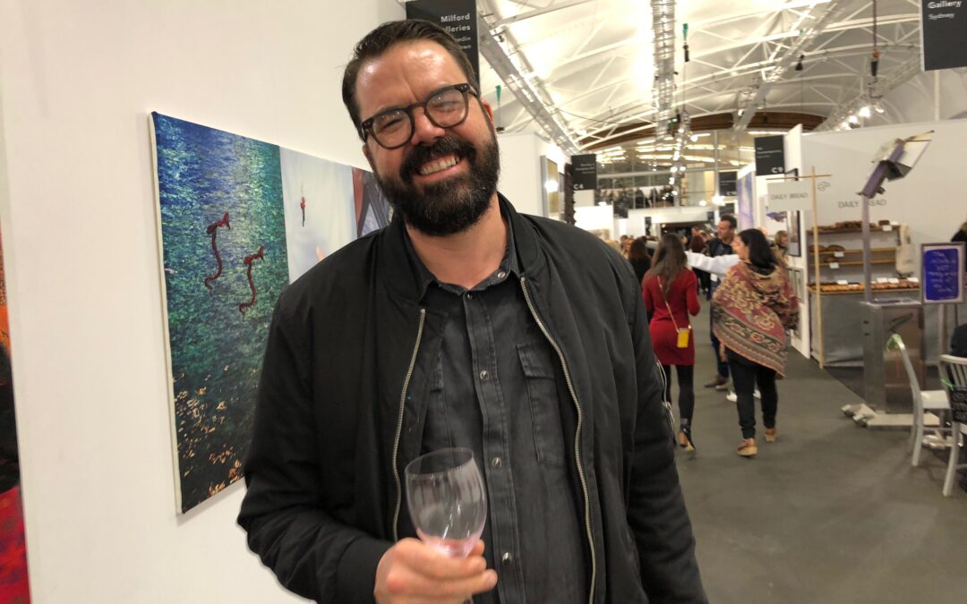 Nate Savill at Auckland Art Fair 2018