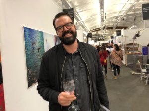 Nate Savill at Auckland Art Fair 2018